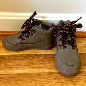 OshKosh B'Gosh Toddler Boy Gray/Taupe Fashion Boot